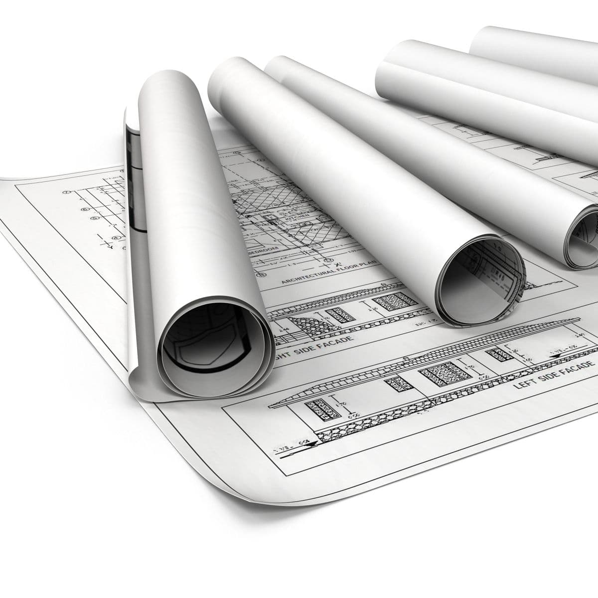 Arch C Plans / Blue Prints 18 x 24